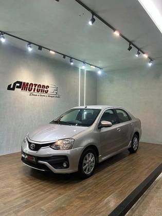 TOYOTA ETIOS 1.5 XLS 16V FLEX 4P AUTOMÁTICO TOYOTA ETIOS 1.5 XLS 16V FLEX 4P AUTOMÁTICO